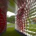 Yale, Architecture, design, sustainable design, festival architecture, eco-design, green design, aluminum, temporary design, pavilion, Assembly One, New Haven, arts festival, natural ventilation