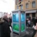 environment,design,culture,fish,food,art,climate change,recycle,cities,light,france,reuse,aquarium,cellphone,image of the day,benoit deseille,benedetto bufalino,festival of light,lyon,phone booth,good pets