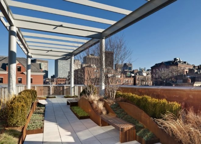 Massachusetts General Hospital, Leers Weinzapfel Associates, green design, sustainable building, recycled copper, green roof, eco architecture