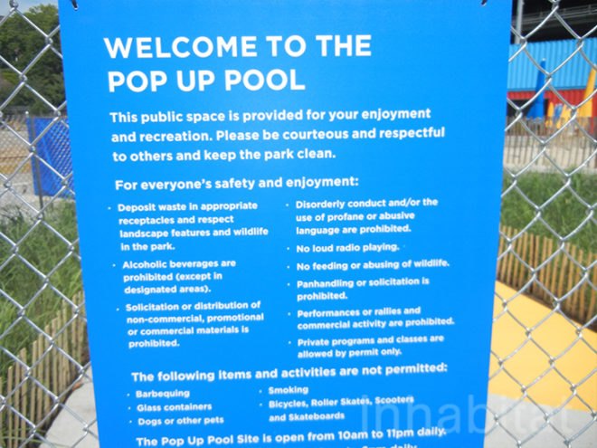 brooklyn bridge park pop up pool, pop up pool, brooklyn park pop up pool, brooklyn bridge park, brooklyn park pop up pool, brooklyn pool, brooklyn bridge pool, shipping container pool, brooklyn beach, green design, eco design, sustainable design, shipping container beach