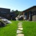 Skaara Architekter, Bulhomen Cabin, Oslo, Norway, green roof, living room, green renovation, cabin, waterside, green design, sustainable design, eco-design
