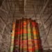 Chromatic Screen, hangers, upcycling, reuse, art, sculpture, design, LIKEarchitects