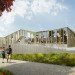MoederscheimMoonen Architects, Het Anker, mixed-use development, Zwolle, The Netherlands, community center, green design, sustainable design, eco-design, landscaped roof, rainwater runoff, insulation, The Netherlands