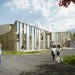 MoederscheimMoonen Architects, Het Anker, mixed-use development, Zwolle, The Netherlands, community center, green design, sustainable design, eco-design, landscaped roof, rainwater runoff, insulation, The Netherlands