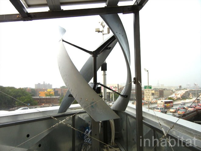 Voltaic Solaire, Park Slope, Solar powered home, off the grid home NYC, Maybor Bloomberg, PlayNYC, Empowerment Zone, vertical wind turbine, first self-powered building in nyc, self-powered building,