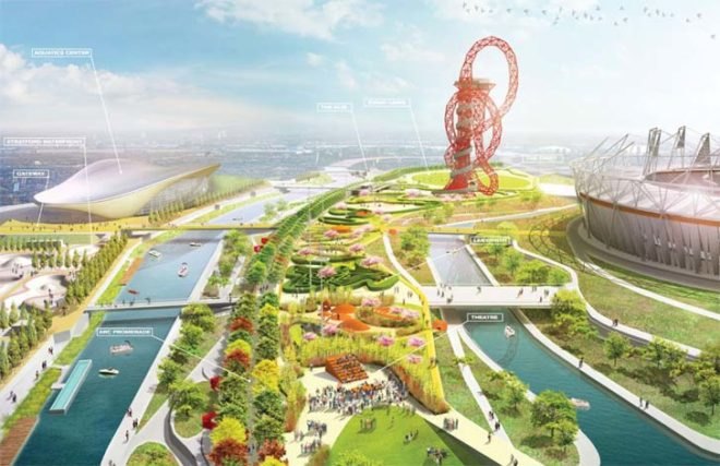 James Corner Field Operations, london olympics 2012, Green Olympics, Piet Oudolf, queen elizabeth olympic park, landscape design