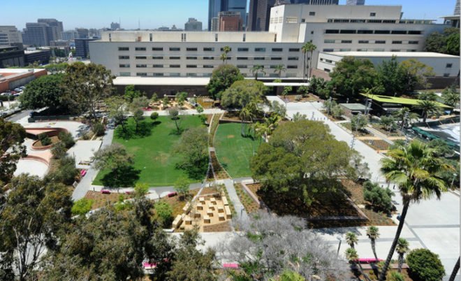 grand park, los angeles, green spaces, rios clementi, public park