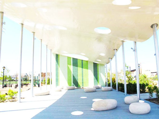 xyz architecture, pavilion 30, outdoor classroom, brooklyn parks, brooklyn beaches, far rockaways