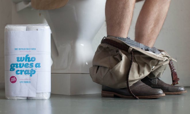 who gives a crap, toilet paper, developing world, startup company, sustainable, recycled