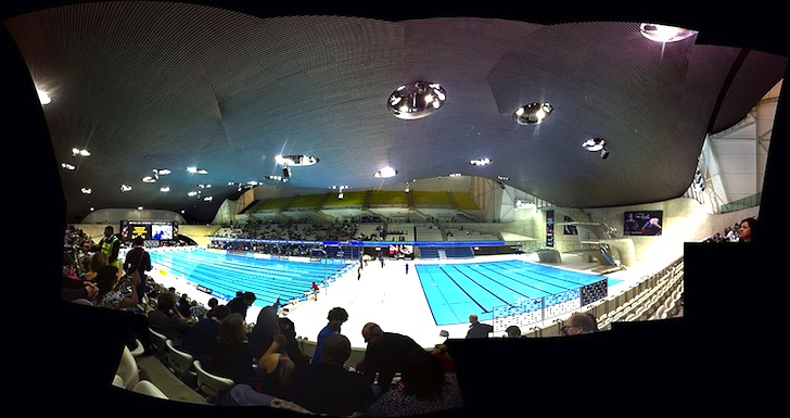 Zaha Hadid, Aquatic Center, Olympic 2012, design, form, function, green design, sustainable design, eco-design, London