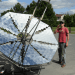 Lorin Symington, solar array, solar power, solar cooker, solar energy