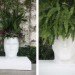 Adán Collection Teresa Sapey, Vandom, lighting design, green furniture, outdoor planters, recyclable planters