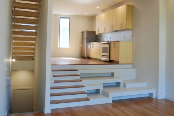 Avant Garage, Postgreen Homes, philadelphia, urban infill, eco townhome, leed platinum, green home, green roof