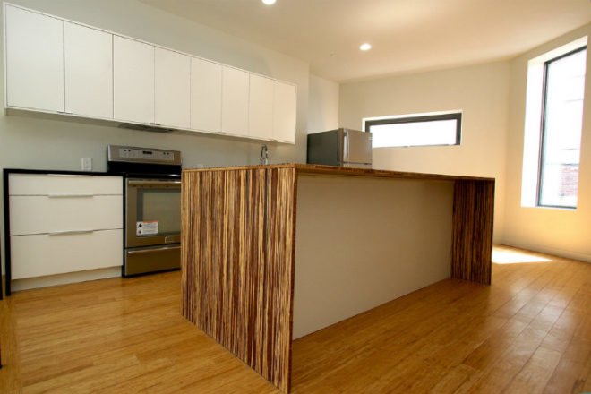 Avant Garage, Postgreen Homes, philadelphia, urban infill, eco townhome, leed platinum, green home, green roof