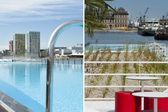 Badboot Opens, badboot, world's largest floating swimming pool, antwerp, swimming pool, Sculp(IT)