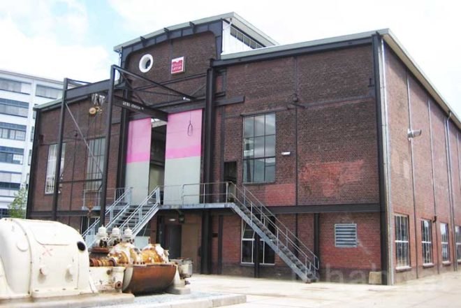 Radio Royaal, Eindhoven, recycled warehouse, Philips, seasonal food, recycled furniture, Architecture, Daylighting, green furniture, green Interiors, Green renovation,