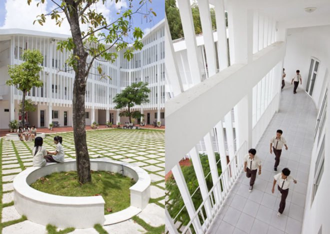 green design, eco design, sustainable design, green schools, eco school, sustainable schools, ho chi minh, vietnam, ho chi minh school, vietnam school, vo trong nghia, binh duong school, tropical school, green vietnam, green ho chi minh, architecture, green architecture, eco architecture, sustainable architecture
