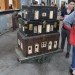 green design, eco design, sustainable design, recycle art, eco art, upcycled suitcases, Bo Christian Larsson, found objects, recycled sculptures