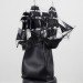 green design, eco design, sustainable design, recycle art, eco art, upcycled suitcases, Bo Christian Larsson, found objects, recycled sculptures