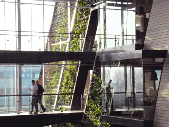 Bosch Siemens Hausgeräte, B/S/H/, McDonough Partners, D/Dock, park 20|20, living atrium, eco office