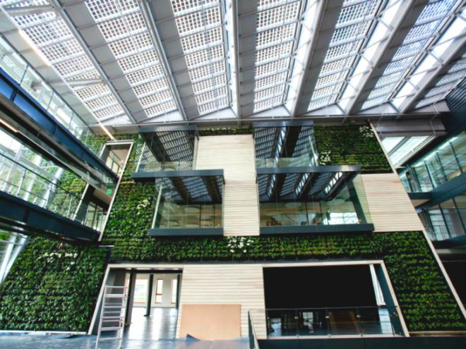 Bosch Siemens Hausgeräte, B/S/H/, McDonough Partners, D/Dock, park 20|20, living atrium, eco office
