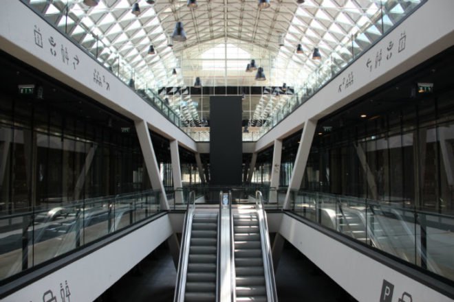 CET Building, ONL, Oosterhuis_Lénárd, budapest, mixed use building, glass atrium, daylighting, green renovation
