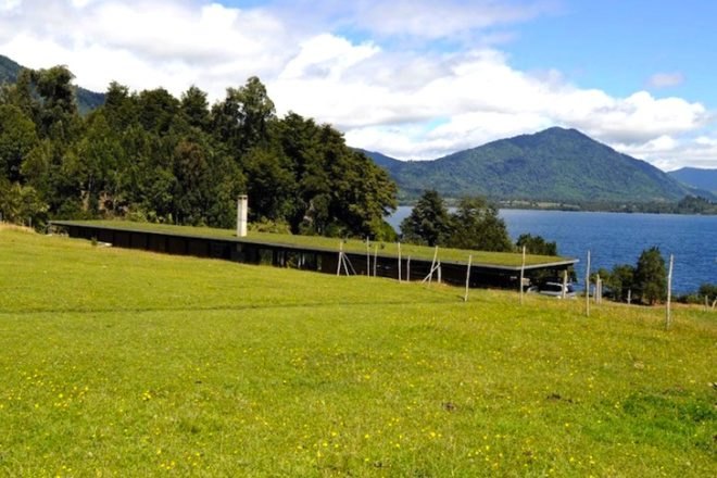 Izquierdo Lehman Architects, Chile, Santiago, Lake Rupanco, green roof, green design, sustainable design, eco-design, natural materials, insulation, natural ventilation, passive design