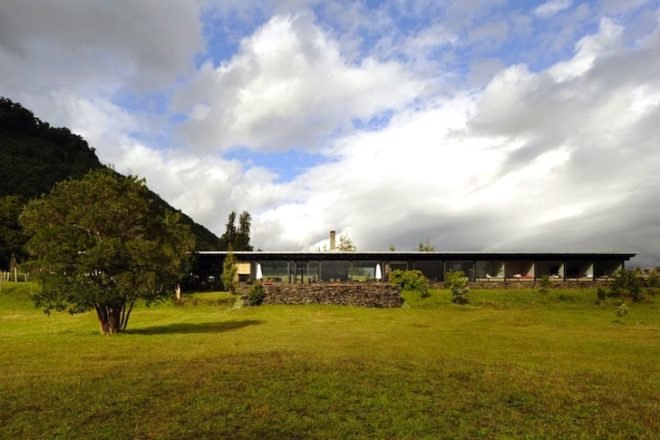 Izquierdo Lehman Architects, Chile, Santiago, Lake Rupanco, green roof, green design, sustainable design, eco-design, natural materials, insulation, natural ventilation, passive design
