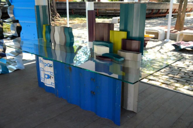 ContainIT Furniture, Contain[it], shipping container furniture, shipping container scraps, green furniture