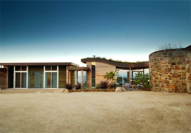Dani Ridge House, Carver Schicketanz, big sur, earth bermed, green roof, green home, living roof