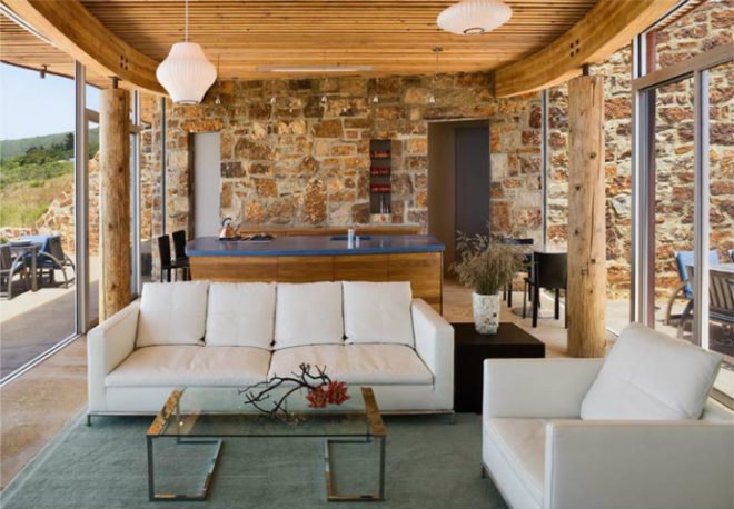 Dani Ridge House, Carver Schicketanz, big sur, earth bermed, green roof, green home, living roof