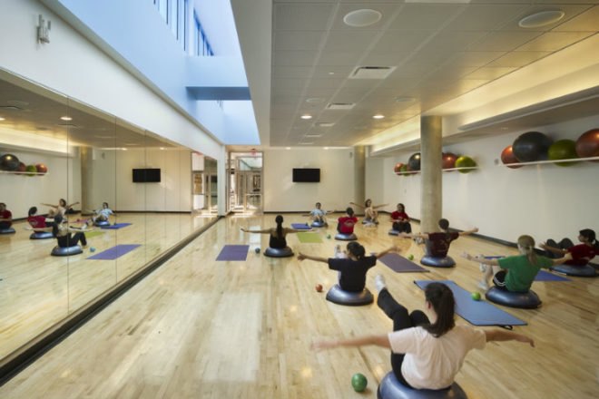 Drexel University, Daskalakis Athletic Center, Sasaki Associates, athletic center, daylighting, high performance facade