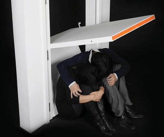 Younghwa Lee, earthquake, earthquake shelter, folding door, kingston university, folding earthquake shelter, iran earthquake, us geological survey