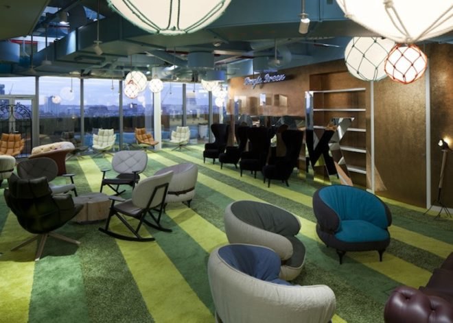 Google, PENSON, London, green design, rooftop gardening, eco-design, Sustainable design, green roof, recycled materials