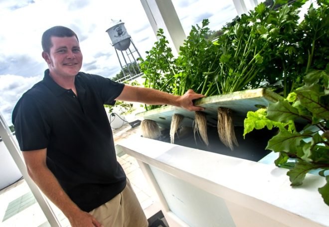 Green Sky Growers, Florida, Aquaponics, rooftop farming, urban farming, urban design, hydroponics, aquaculture, NASA, USDA, Epcot, green design, sustainable design, eco-design