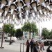 green design, eco design, sustainable design, Victoria & Albert Museum, London, South Kensington, Heatherwick Studio, Thomas Heatherwick, Cromwell Road, Designing the Extraordinary, recycled traffic cones, S3i, recycled sculpture