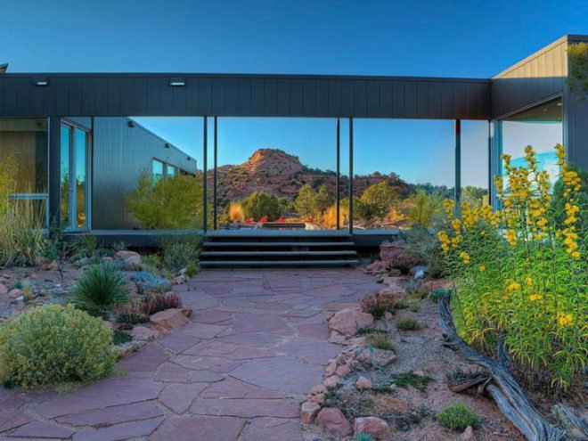 Hidden Valley Prefab, Marmol Radziner, prefab, moab, utah, prefab home, marmol radziner prefab