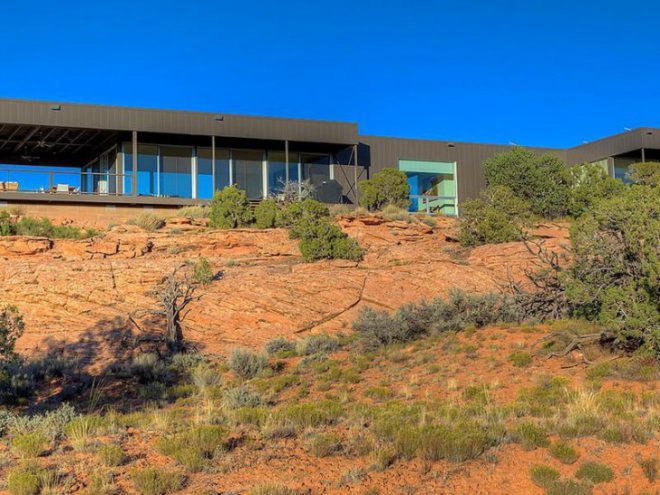 Hidden Valley Prefab, Marmol Radziner, prefab, moab, utah, prefab home, marmol radziner prefab