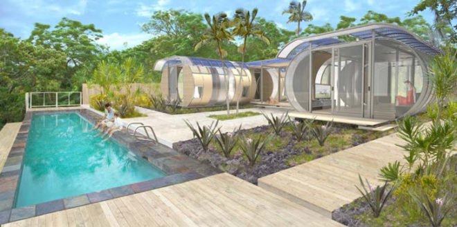 House Arc Bellomo Architects, prefab houses, sustainable architecture, modular housing, compact living unit, off the grid housing, TEDxPresidio conference