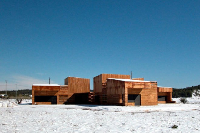 House for Three Sisters, Blancafort-Reus Arquitectura, spain, shared house, solar passive design, co-housing, timber home, eco home