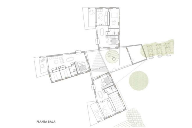 House for Three Sisters, Blancafort-Reus Arquitectura, spain, shared house, solar passive design, co-housing, timber home, eco home