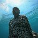 Jason de Claires Taylor, underwater sculptures, underwater art, coral reef, Jason de Claires Taylor sculpture