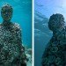 Jason de Claires Taylor, underwater sculptures, underwater art, coral reef, Jason de Claires Taylor sculpture
