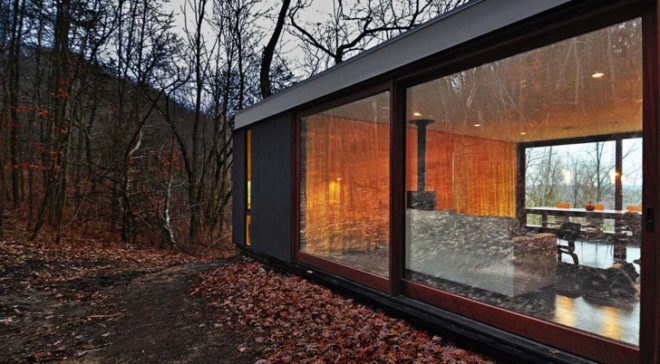 Stacked Cabin, Johnsen Schmaling Architects, Wisconsin, Awards, Modest Home
