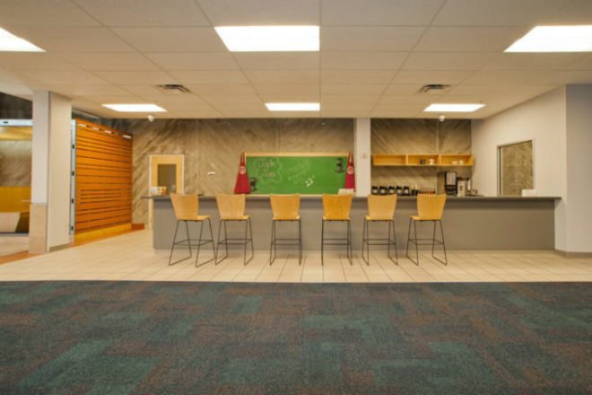 Joplin High School, CGA, DLR group, joplin tornado, adaptive reuse, high school, disaster relief, eco high school