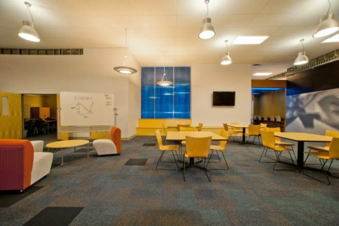 Joplin High School, CGA, DLR group, joplin tornado, adaptive reuse, high school, disaster relief, eco high school