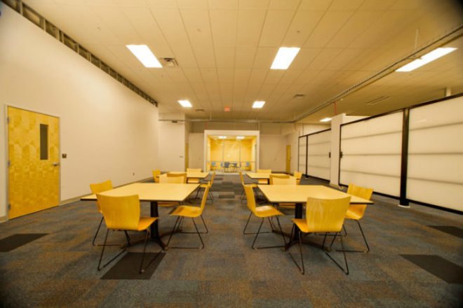 Joplin High School, CGA, DLR group, joplin tornado, adaptive reuse, high school, disaster relief, eco high school