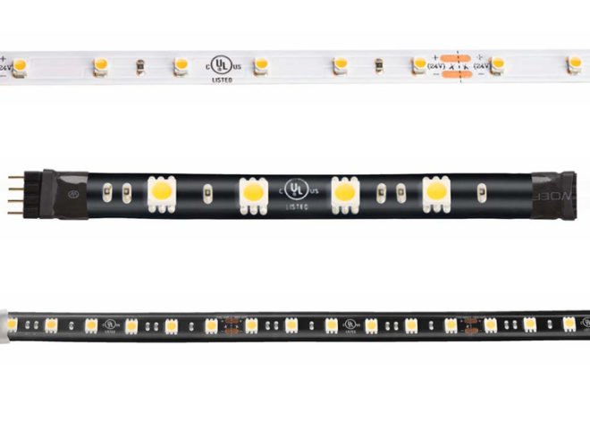 LED layered lights, LED tape, LED strip, green lighting, LED under counter, Kichler LED, low impact lighting