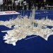 green design, eco design, sustainable design, LEGO, LEGO map, 1.8 million LEGOs, Build up Japan, GIant Japan Map, 50th Anniversary LEGO