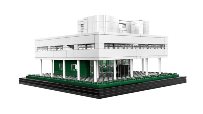Lego Villa Savoye, le corbusier, lego architecture, lego architecture sets, lego landmark architecture, lego le corbusier, lego buildings, famous lego buildings